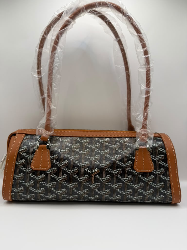Goyard Bonbonnière Bag Black / Tan PM
