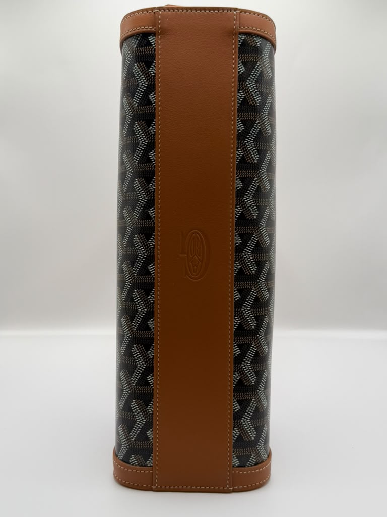 Goyard Musette Bag Black / Tan PM