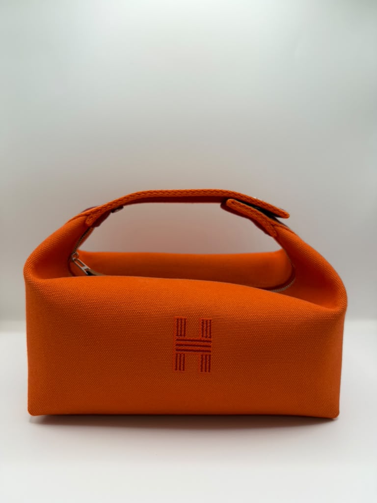 Hermès Bride A Brac Case Orange Feu Small
