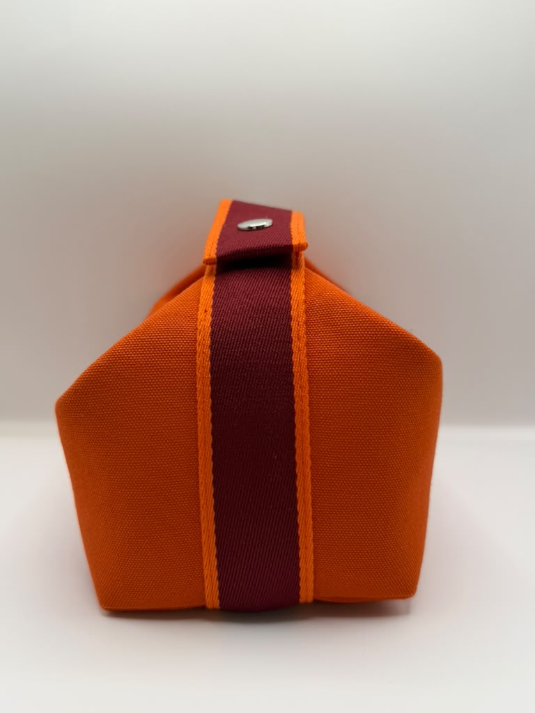 Hermès Bride A Brac Case Orange Feu Small