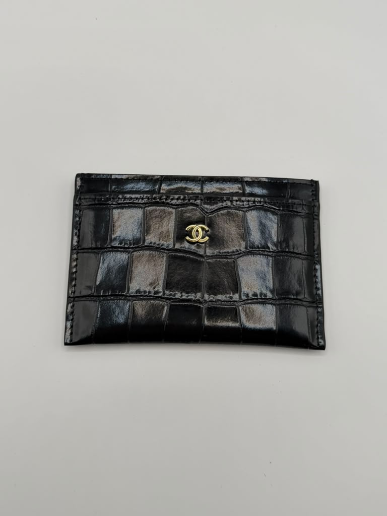 Chanel Card Holder Black
