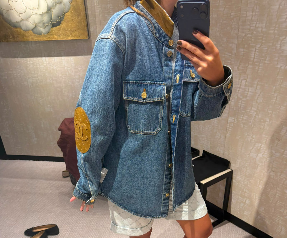 Chanel Overshirt Blue