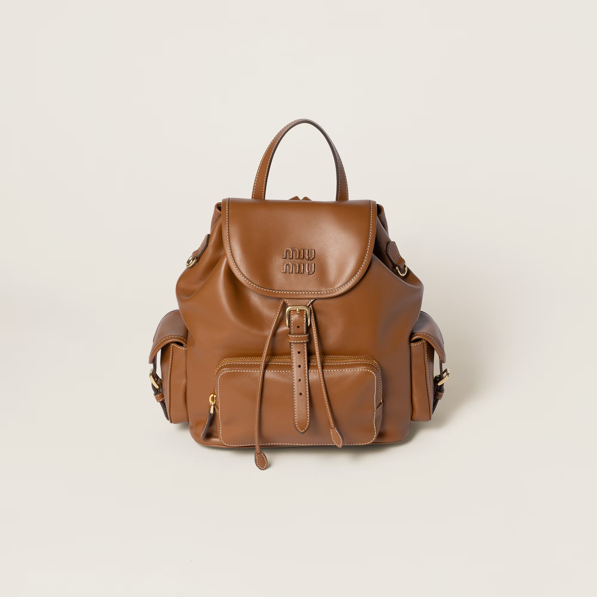 Large Leather Backpack