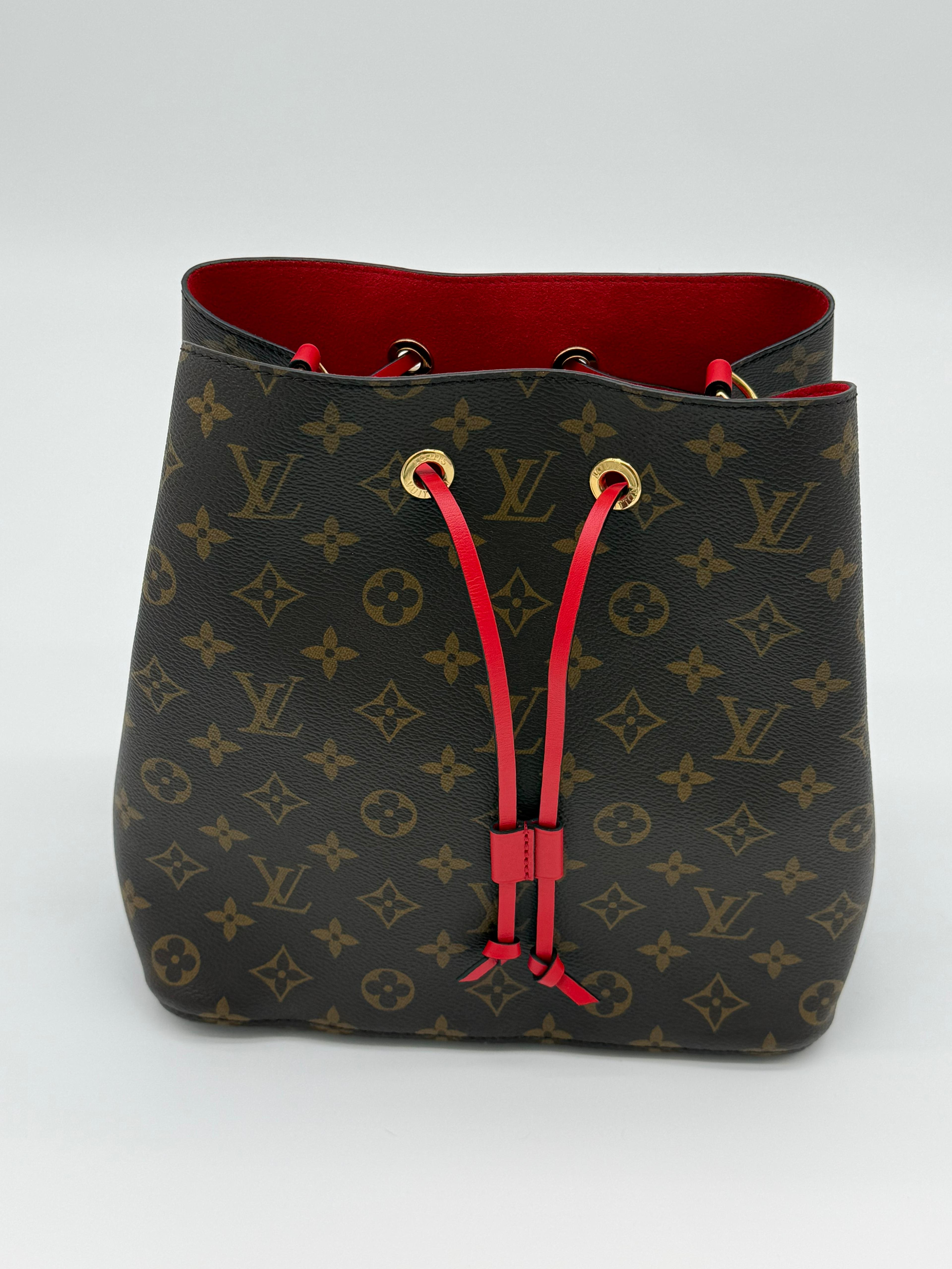 Louis Vuitton Neonoe Bag Monogram and Cherry MM