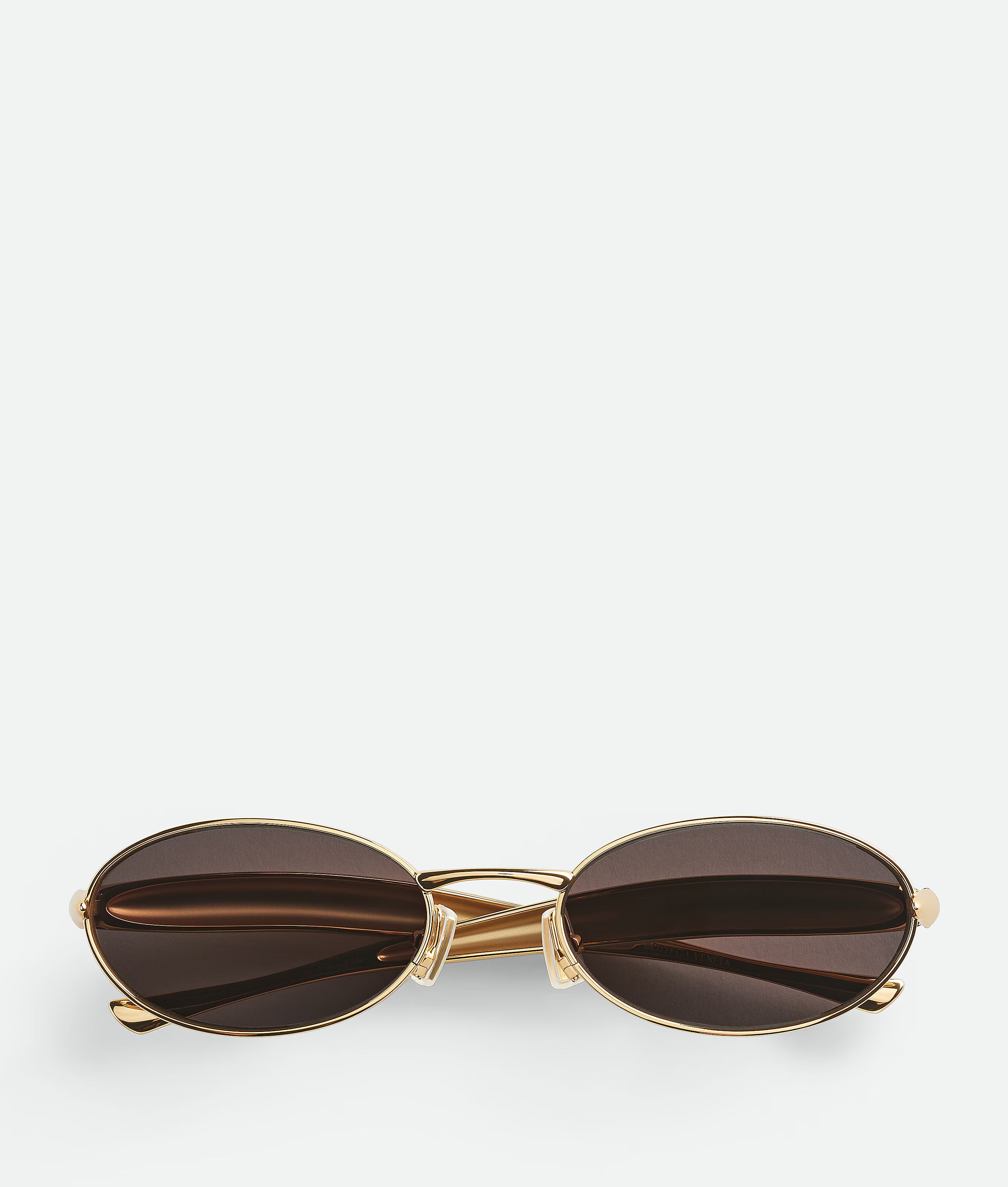 Bottega Veneta BV1386S Sardine Oval Sunglasses