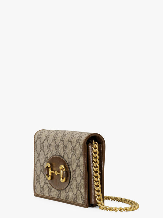 Gucci Horsebit 1955 wallet with chain