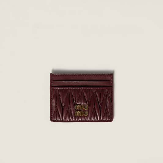 Matelasse Card Holder