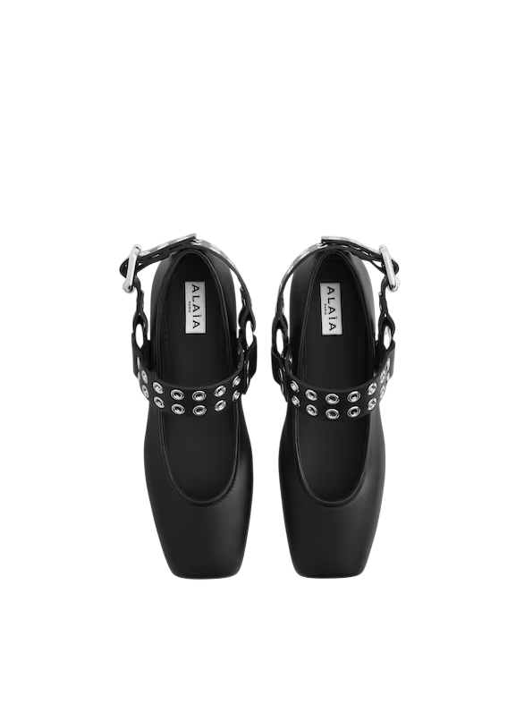 Biker Ballet Flats
