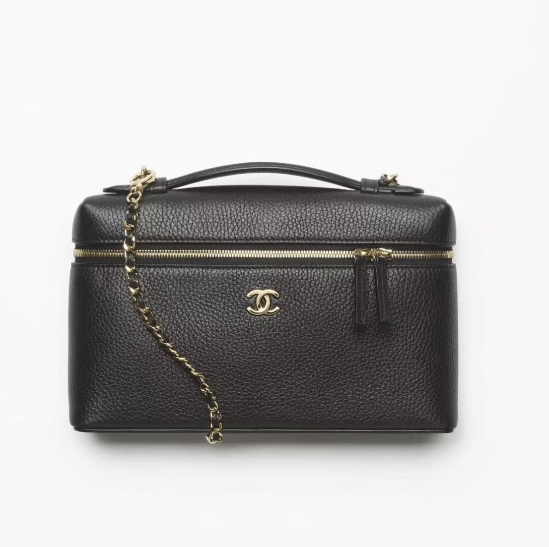 Chanel Vanity Bag Black Unique