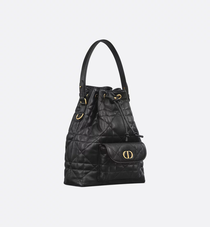 Small Dior Caro Bucket Bag