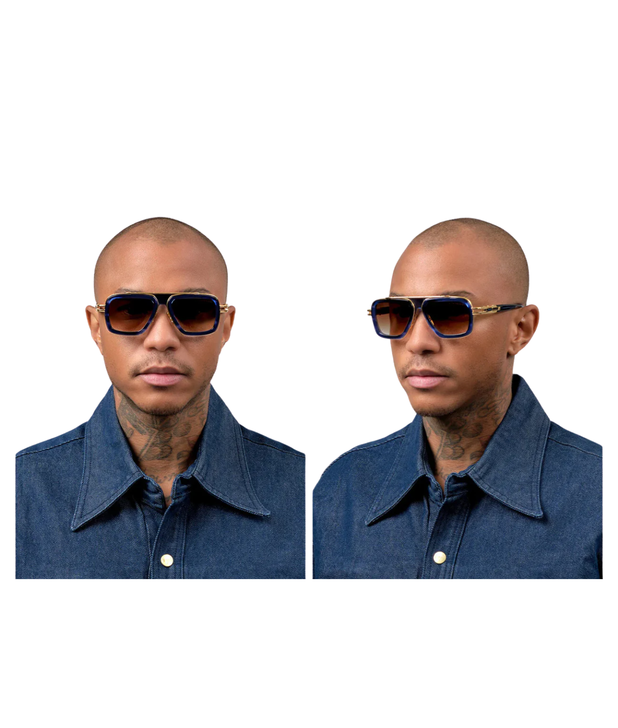 Matte Black-Black Iron-Dark Grey Clear