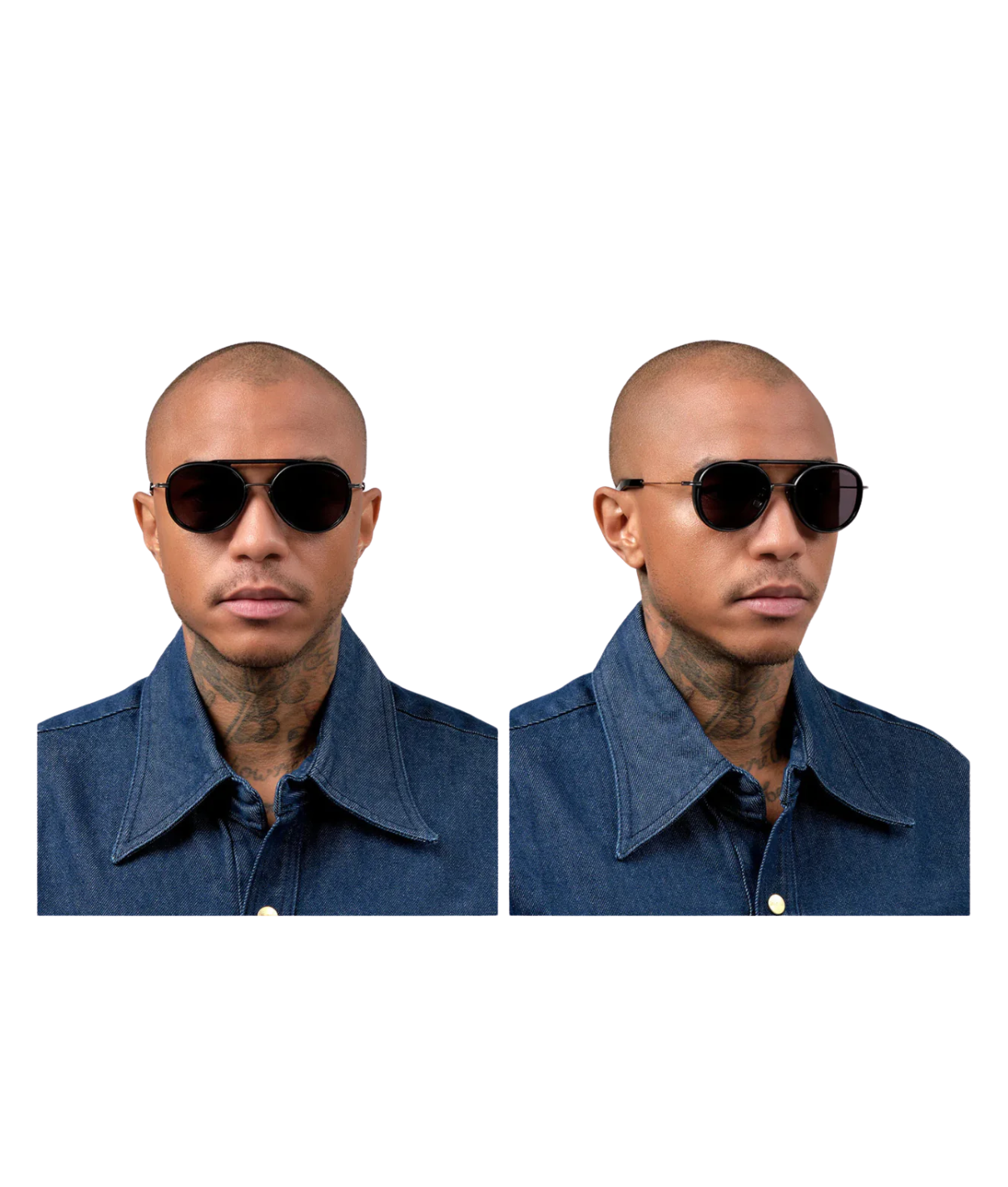 Black-Black Iron-Rose Gold-Dark Grey