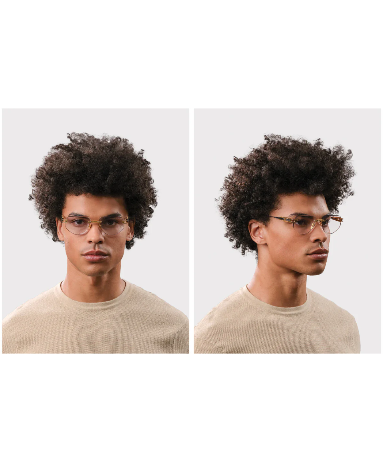 Yellow Gold-Black Iron-Grey Wash to Clear