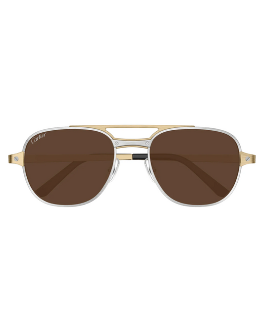 Silver-Gold-Brown