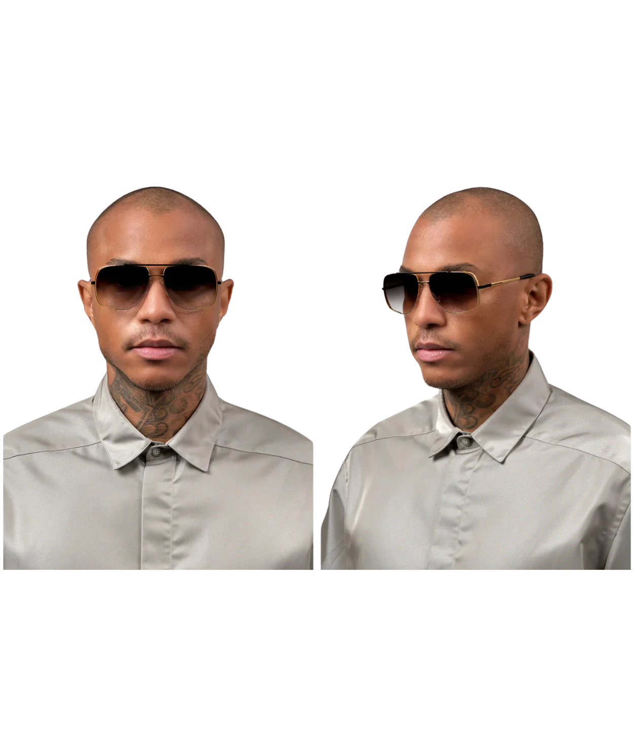 Black Palladium Dark Grey To Clear