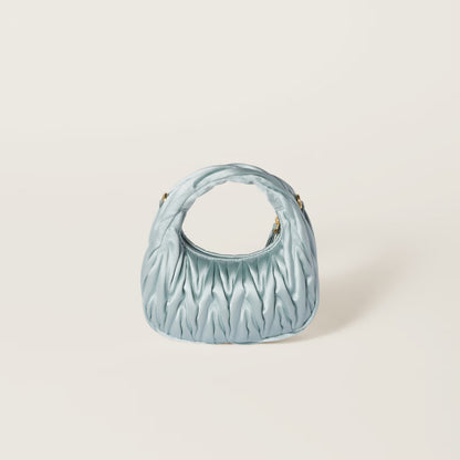 Bolso Wander Matelassé De Satén Mini